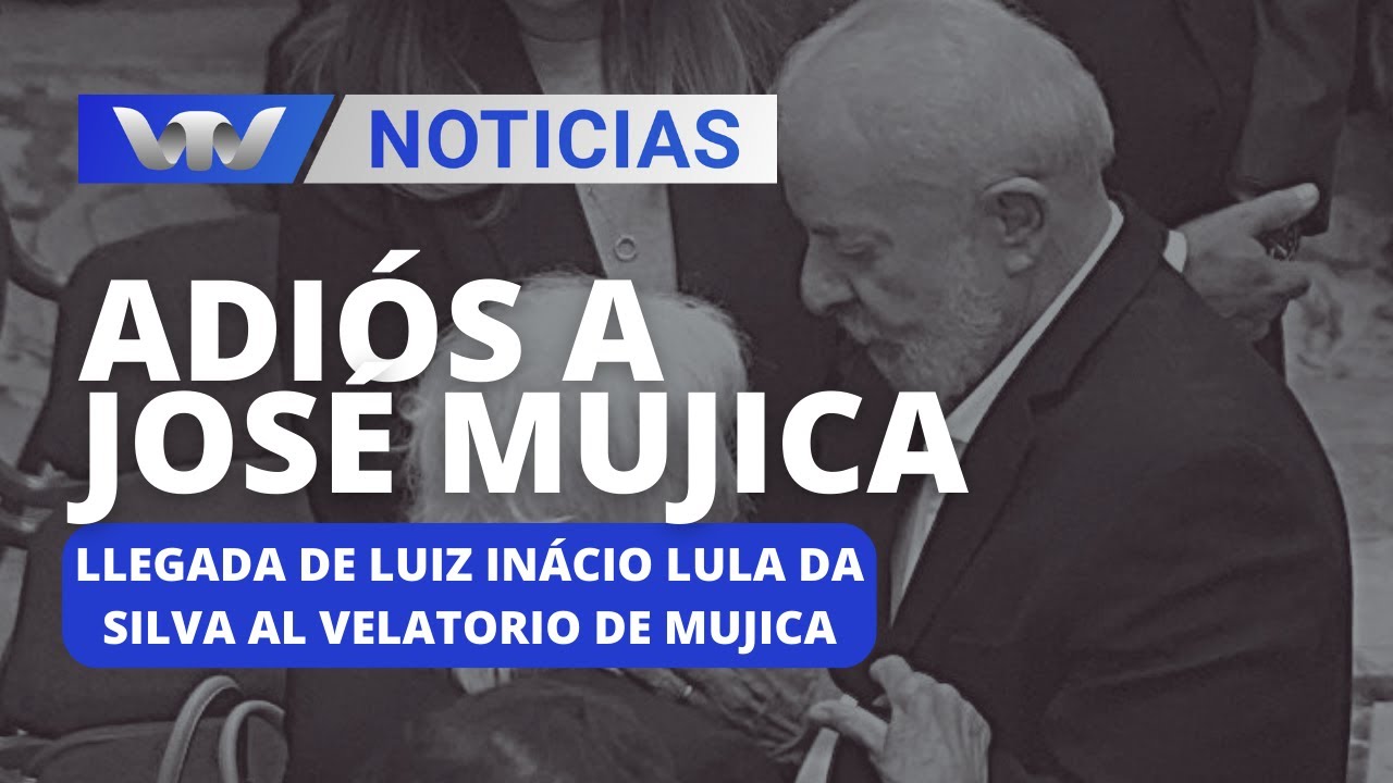 Último adiós a José “Pepe” Mujica | Llegada de Luiz Inácio Lula da Silva al velatorio de Mujica