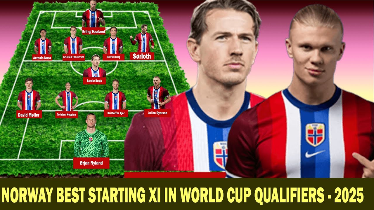 Norway&rsquo;s Top XI for the 2025 World Cup Qualifiers