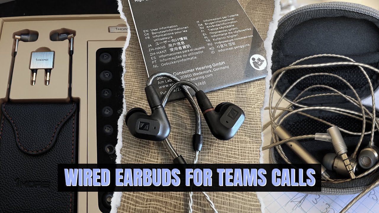5 Best Wired Earbuds for Teams Calls 2026! Remote Work Game-Change