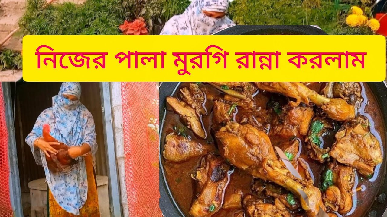গ্রামবাংলার স্বাদে ঝাল মুরগি কারি,একবার খেলে বারবার খেতে চাইবেন 🫒🫒