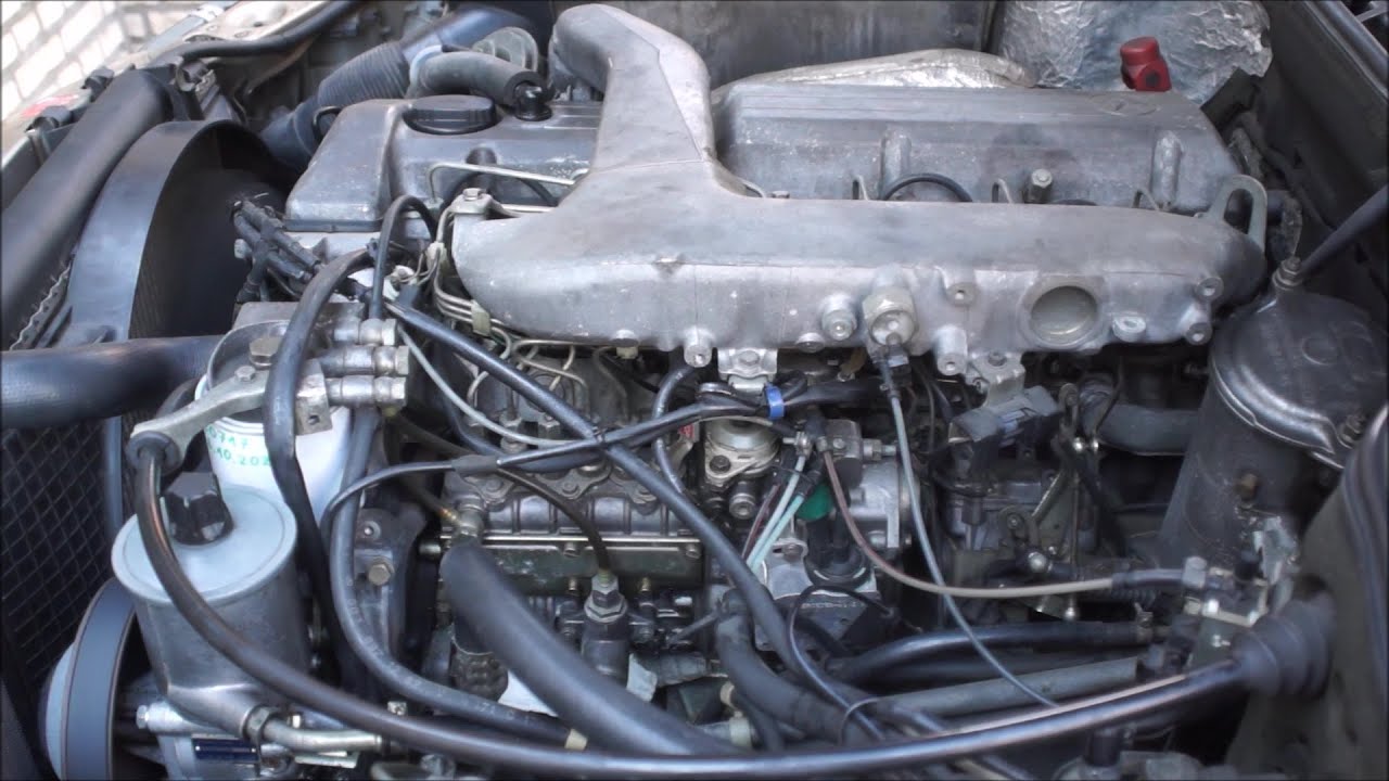 Mercedes-Benz OM603 A - Turbodiesel engine sound