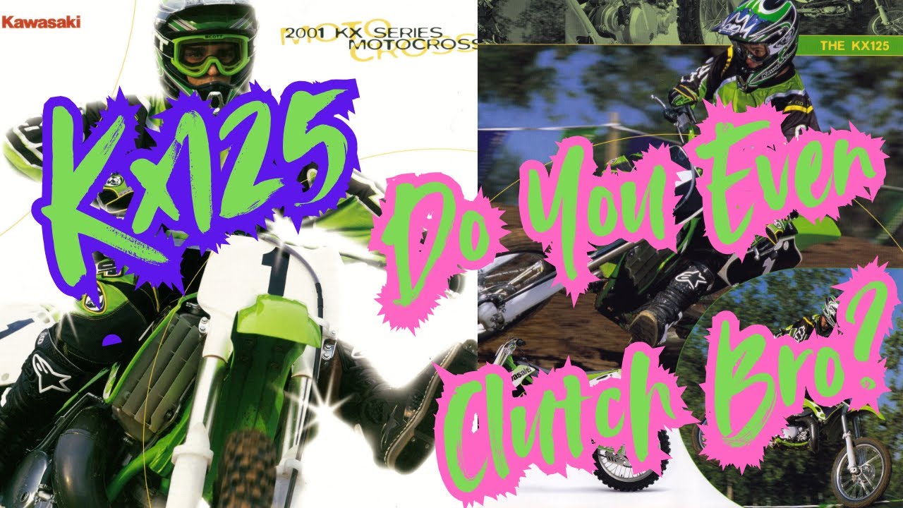 KX125 new clutch install