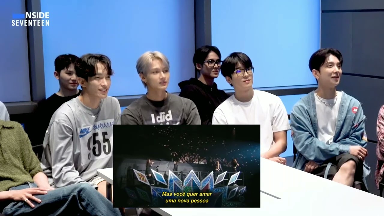 Seventeen reaction to Blackpink- Hope not