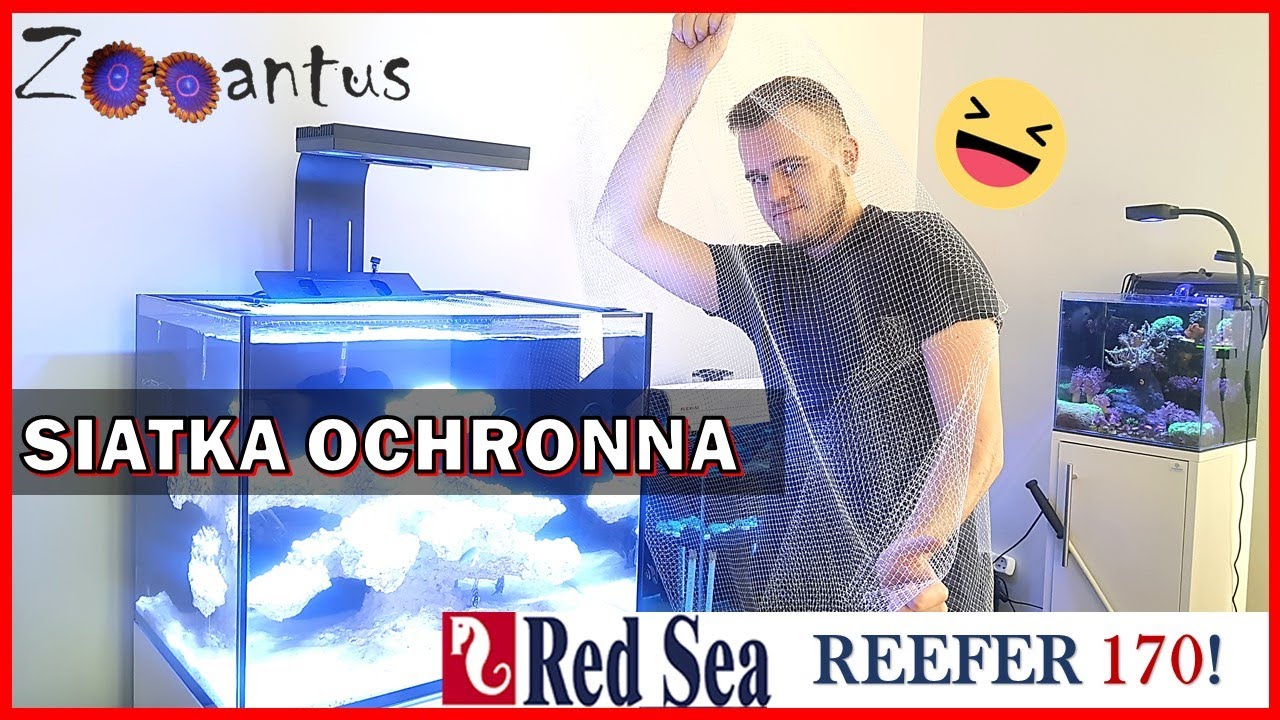 [Reefer170] Red Sea Reefer 170- Siatka ochronna Red Sea PROJEKT👉Akwarium morskie krok po kroku🔥
