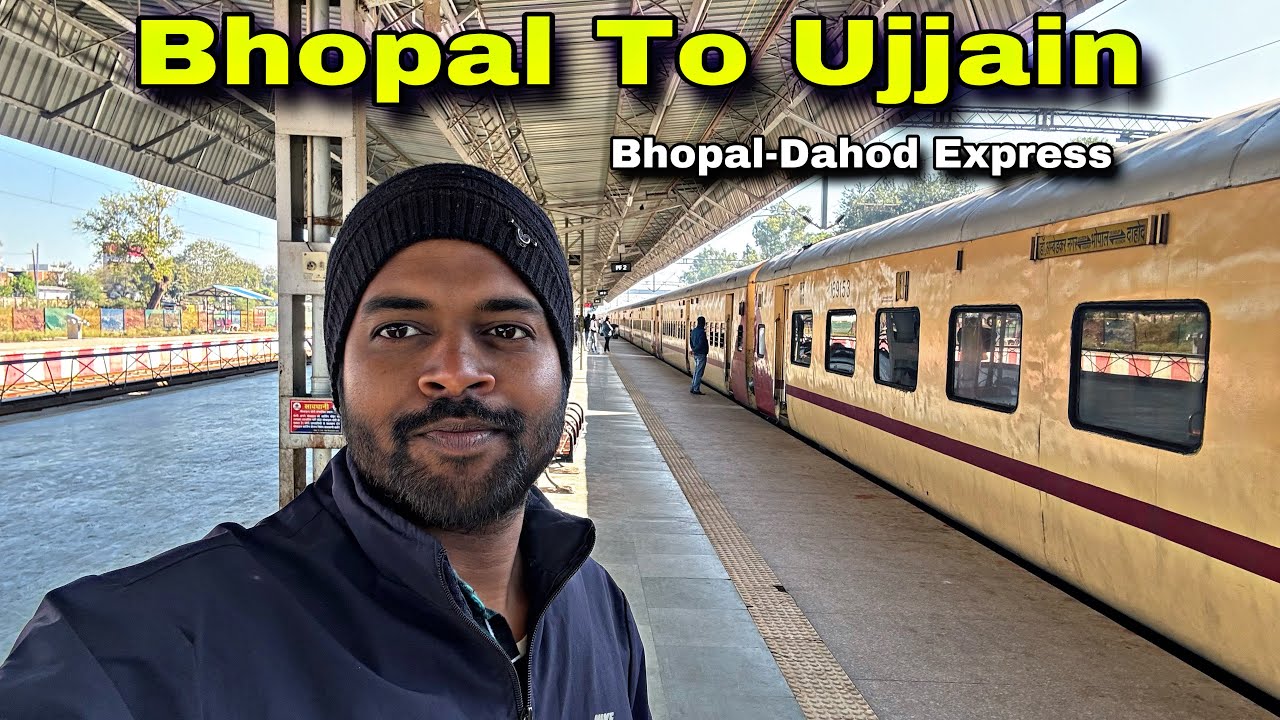 Bhopal to Mahakalnagri Ujjain Train Journey | 19340 Bhopal Dahod Express | Route To Jabardast hai