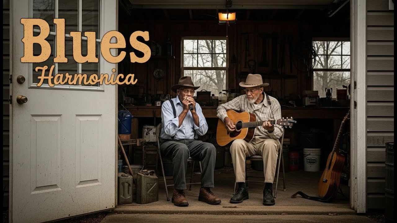 Timeless Acoustic Blues Harmonica – Legendary Delta Blues Sound for Relaxing Listening