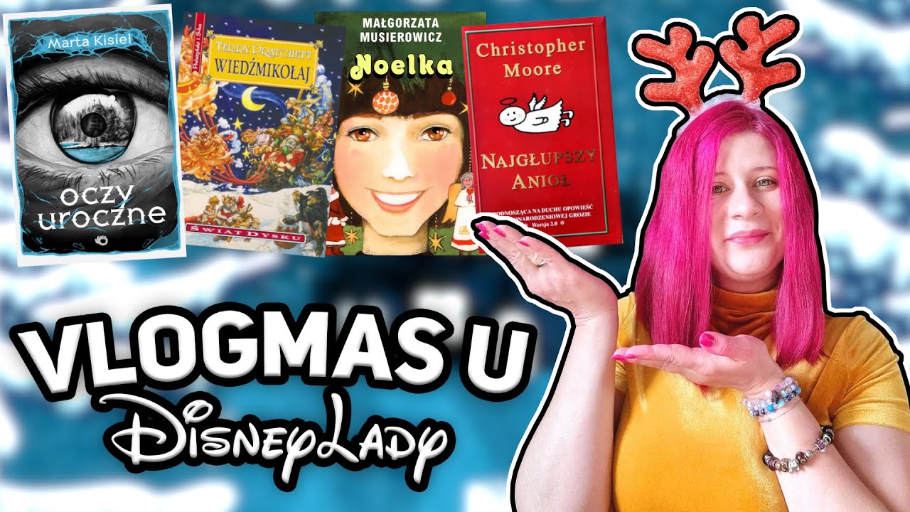 Polecajka ŚWIĄTECZNYCH książek | VLOGMAS u DisneyLady #14