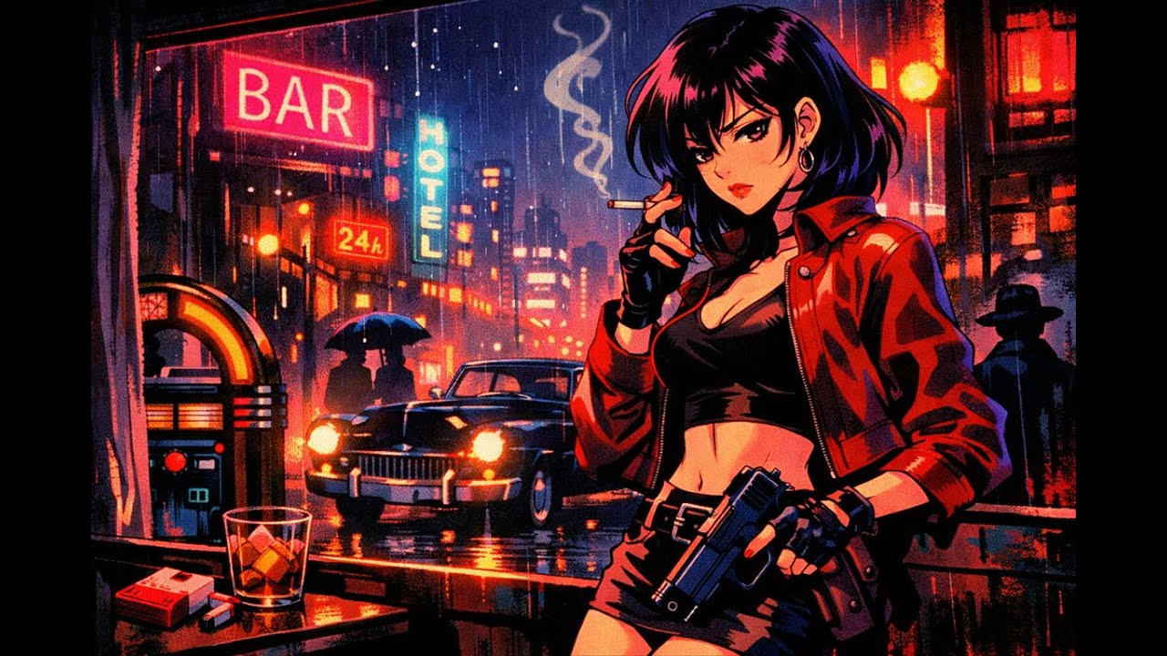 【1990s Lo-Fi Minor Chords】The Noir Mix 【Free BGM / 60min】