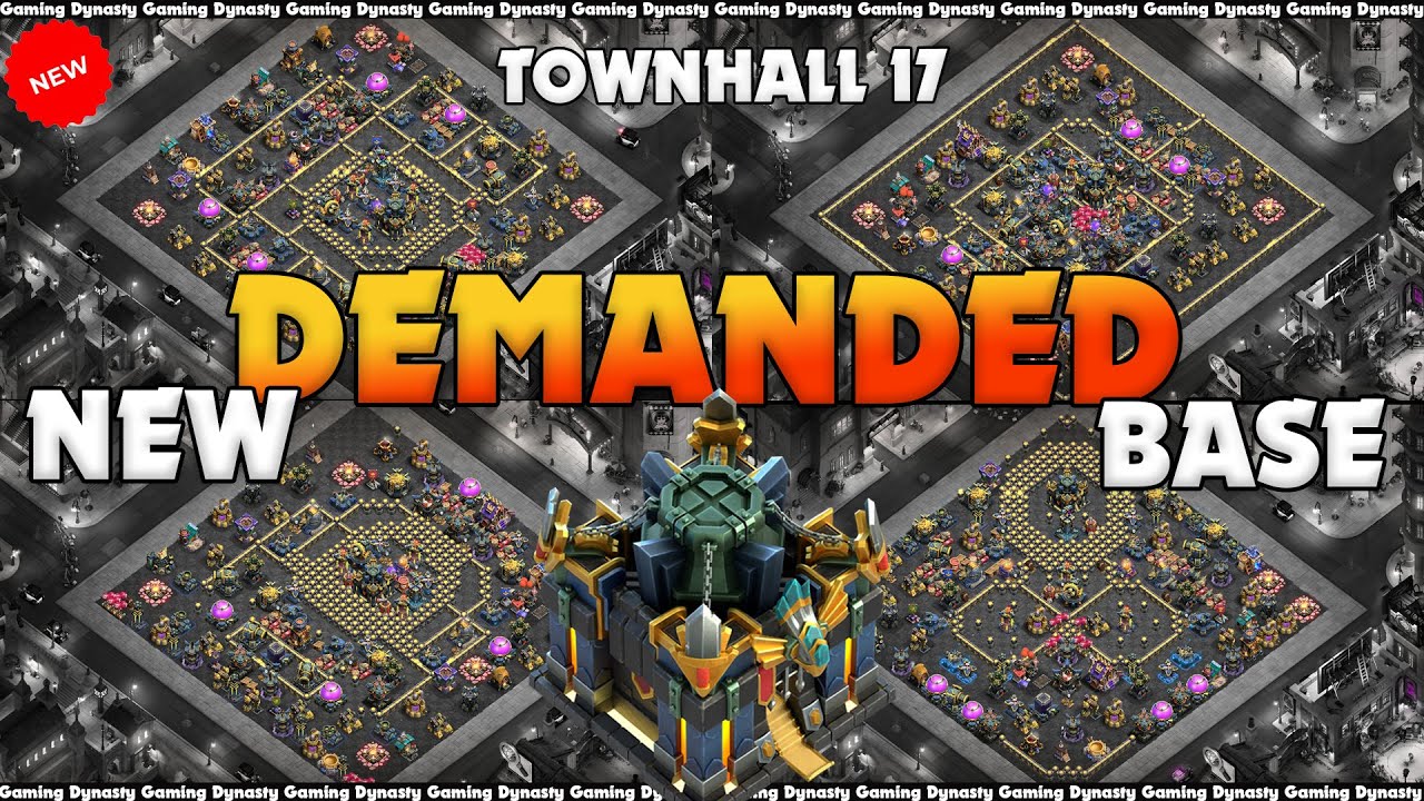 *NEW TH17 LEGEND* + WAR BASE LINKS | BEST TH17 ANTI 2 STAR DEFENCE BASES IN CLASH OF CLANS 🔥
