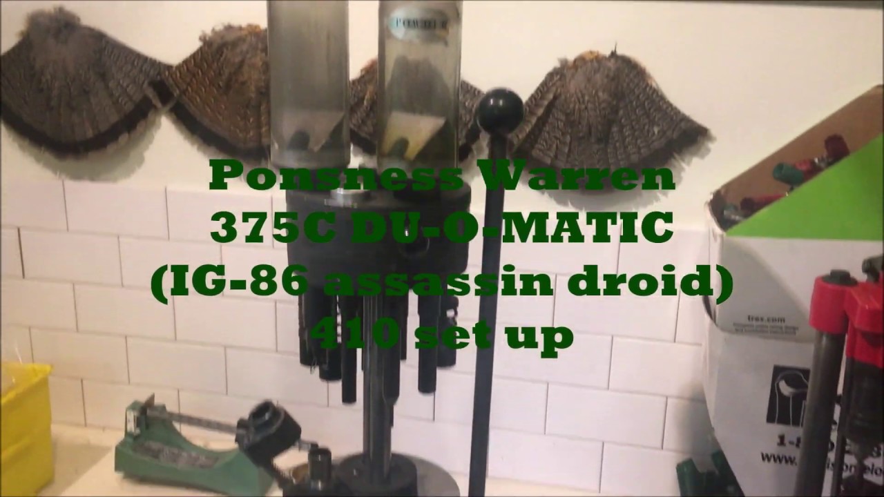Ponsness Warren 375C DU-O-MATIC ,  410 set up