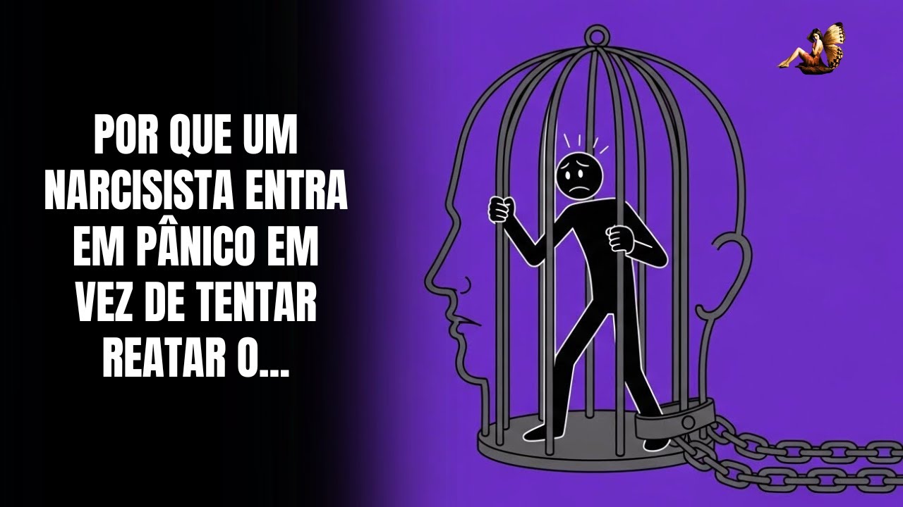 Por que um narcisista entra em pânico em vez de tentar reatar o relacionamento após o descarte