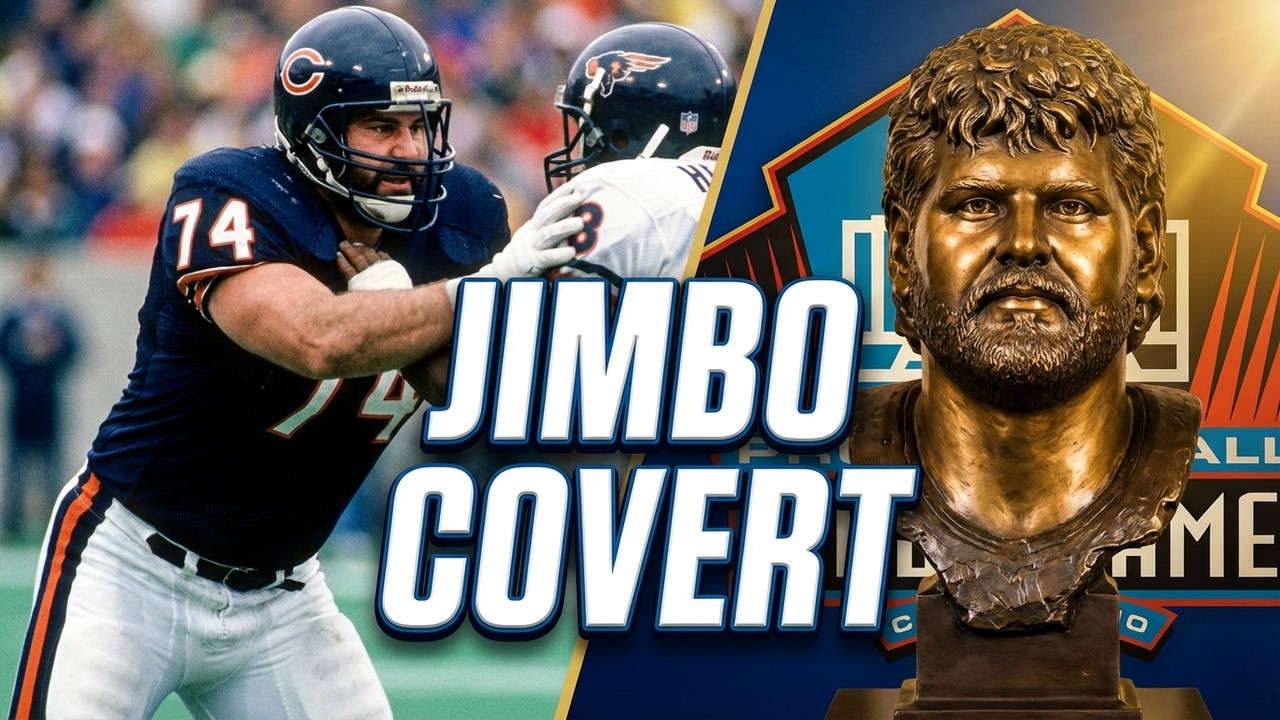 Jimbo Covert NFL Career Highlights | Bears Offensive Tackle Dominance