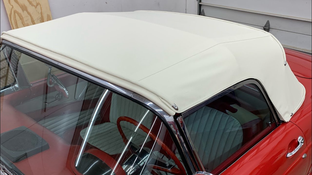 1955 thunderbird convertible top.