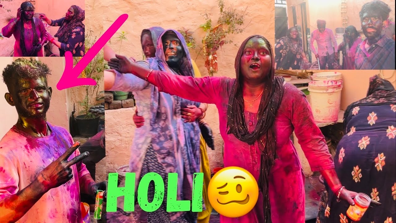 ye kya hua holi pay | holi vlog P2