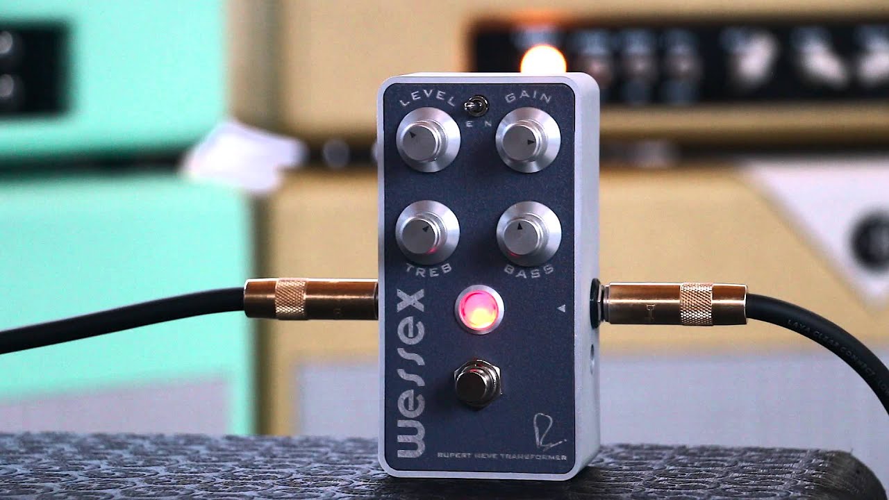 Pedal Bogner Wessex Overdrive demo en español