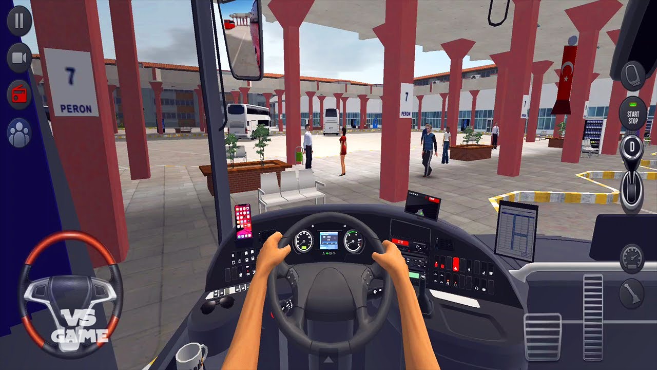 Mercedes Benz Travego 17 SHD New Skins - Bus Simulator Ultimate Android Gameplay