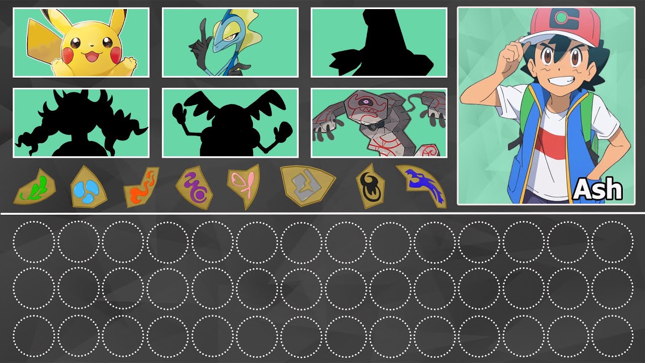 Ash Galar Team My Version