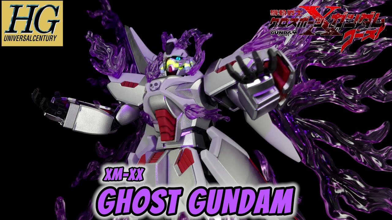 P-Bandai HG Ghost Gundam Review | Crossbone Gundam: Ghost