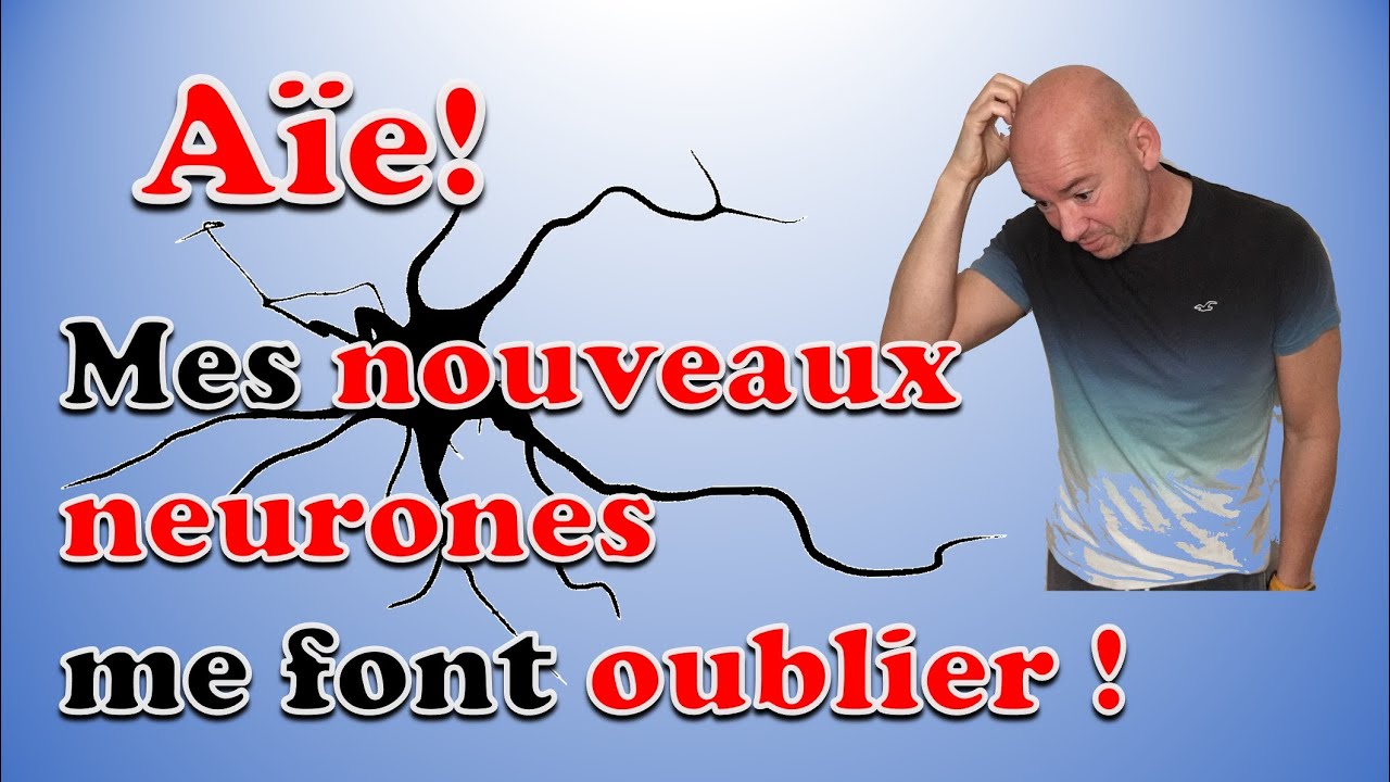Mes nouveaux neurones me font oublier !