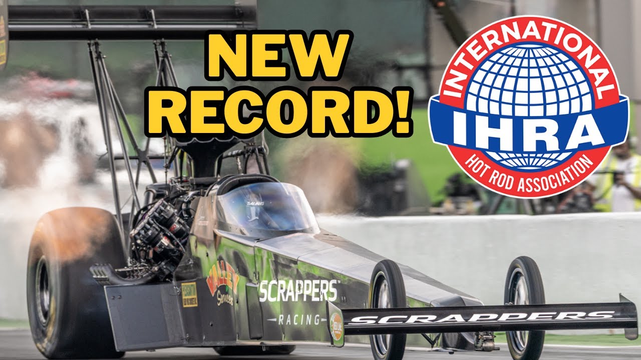 Female Dragster Racer Crushes IHRA Speed Record! Funny Car Crashes into Wall! 😮