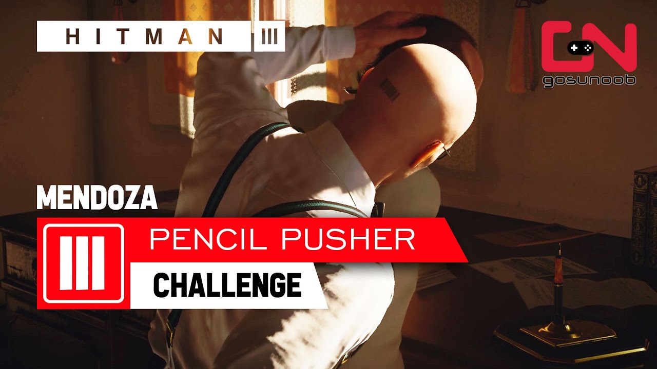 Hitman 3 Pencil Pusher Assassination Challenge - Mendoza Argentina