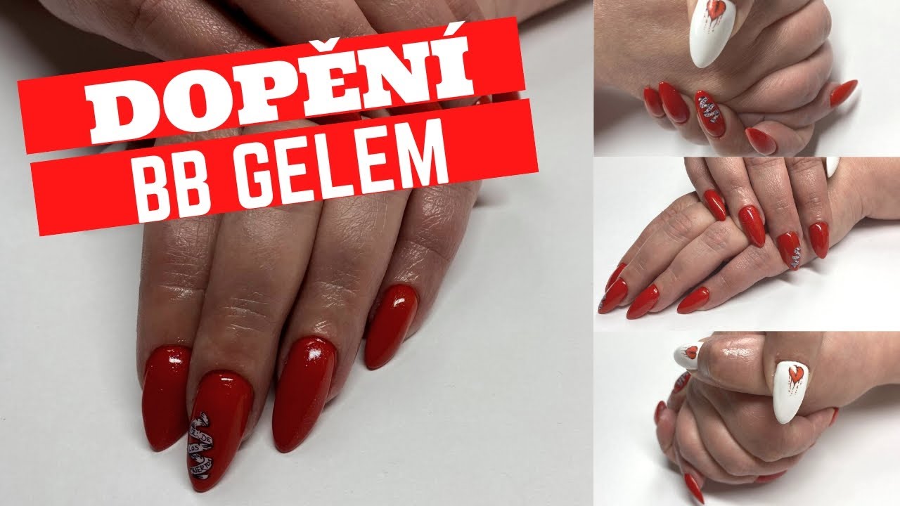 Doplnění gelových nehtů BB gelem