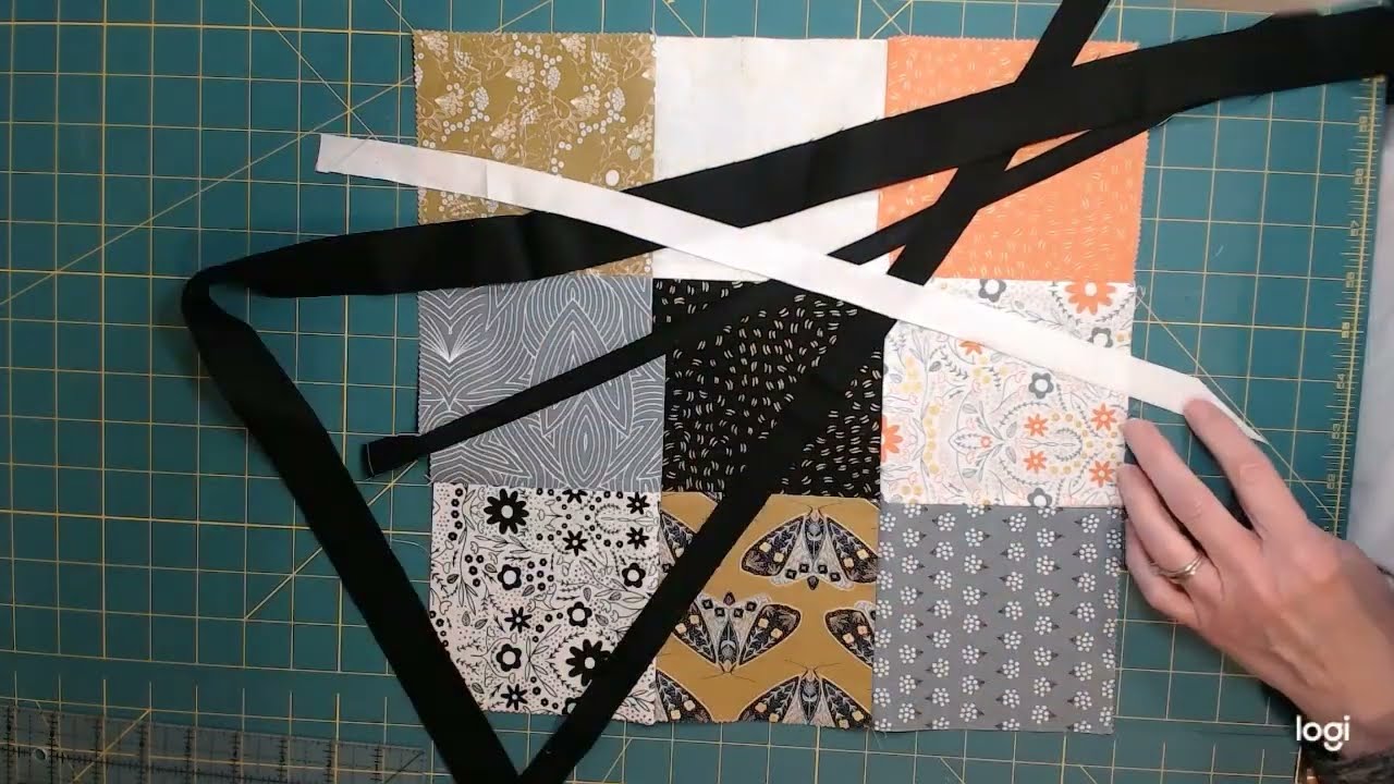 How to Sew A Structured Improv 9-Patch Block