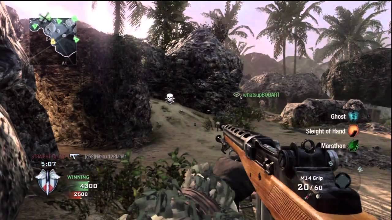 Dah Game360 going 38 and 8 in Black Ops playing on Crisis
