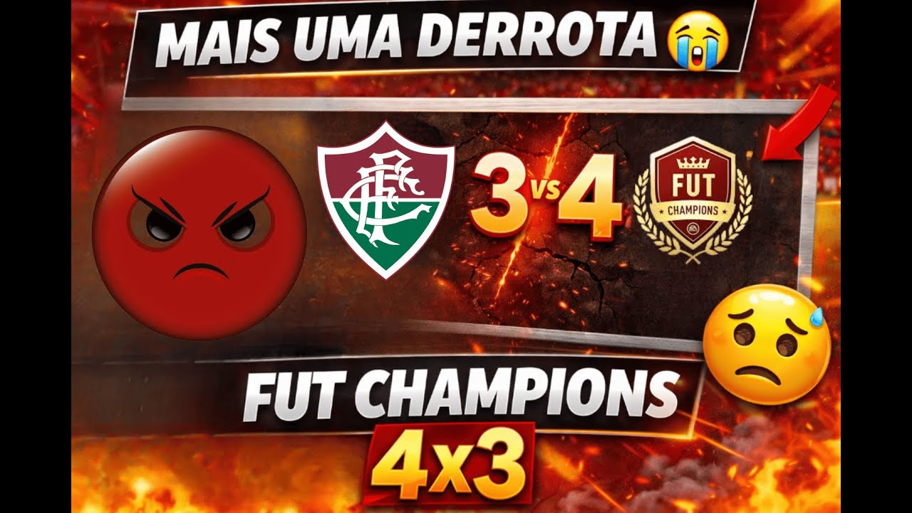 Mais Uma Derrota no FUT Champions… 4x3 😅