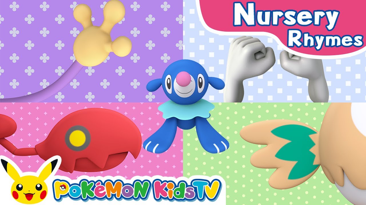 Open Shut Them | Nursery Rhyme | Kids Song | Pok&eacute;mon Kids TV​