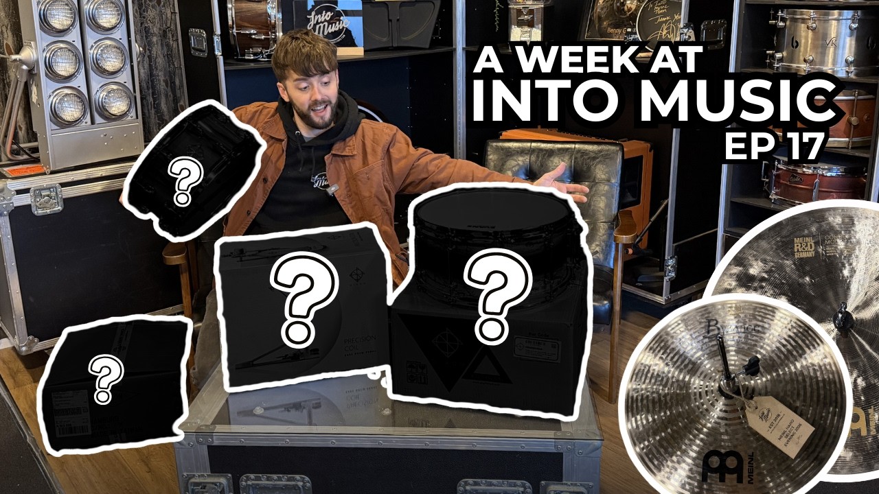 New Drum Brands, Exclusive Cymbal Event & Giving Away Money! A Week At Into Music Drum Store Ep. 17