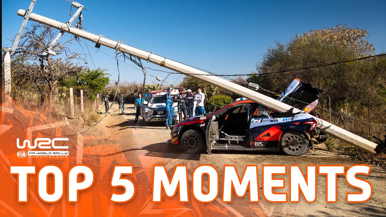 Top 5 Moments | WRC Guanajuato Rally México 2023