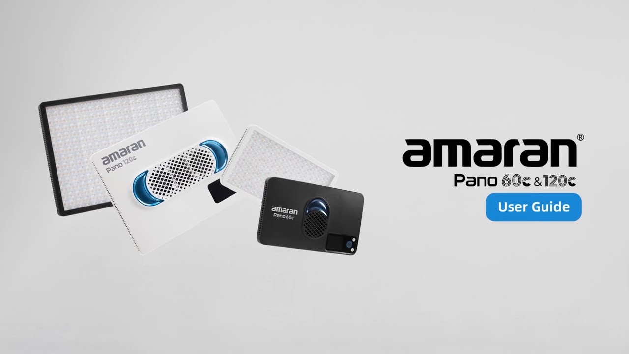 User Guide | amaran Pano 60c & 120c