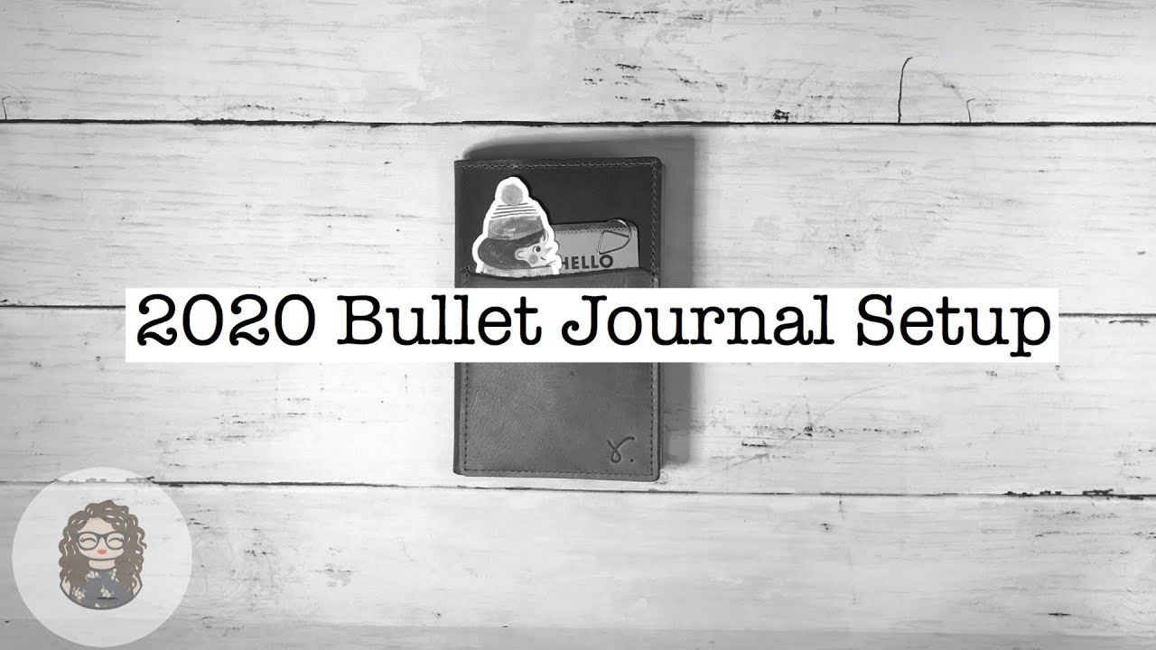2020 Bullet Journal Setup | Pocket size
