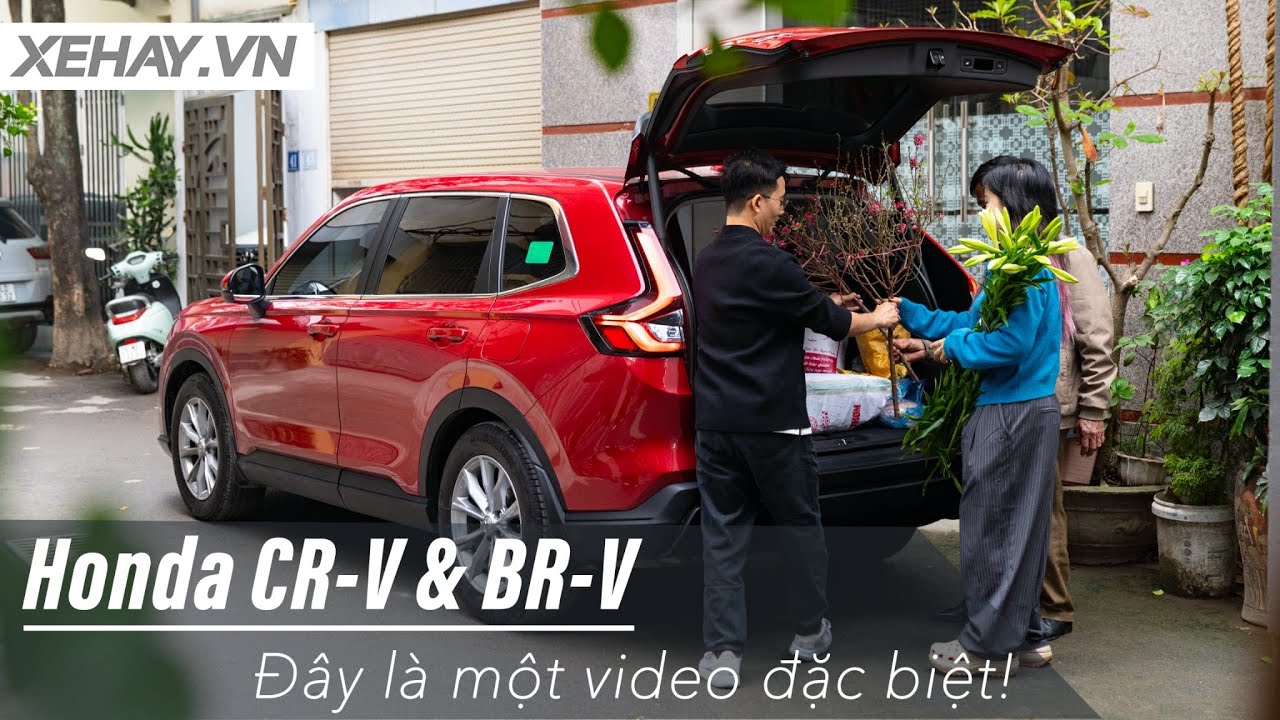 Đây là một video đặc biệt: Honda CR-V & BR-V nhưng để.. “chở Tết”! |XEHAY.VN|