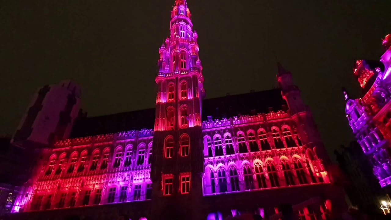 Brussels Grand Place Sound & Light Show 2019