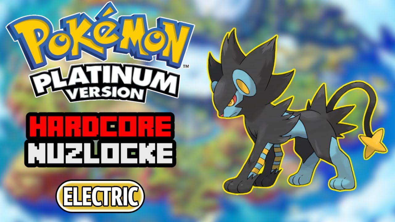 Pokemon Platinum Hardcore Nuzlocke - ELECTRIC Only (NO Items, NO Overleveling)