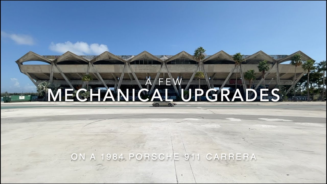 Mechanicals upgrades on a 1984 Porsche 911 Carrera 3.2