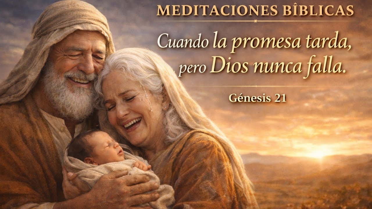 Cuando la promesa tarda, pero Dios nunca falla.     