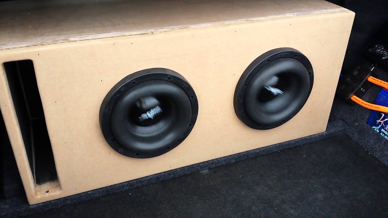 2 Skar Audio ZVX-8's on a Skar 1500.1