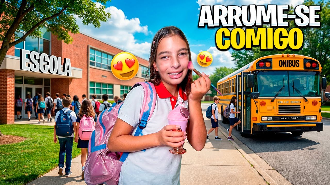 ARRUME-SE COMIGO PARA O PRIMEIRO DIA DE AULA - Laura