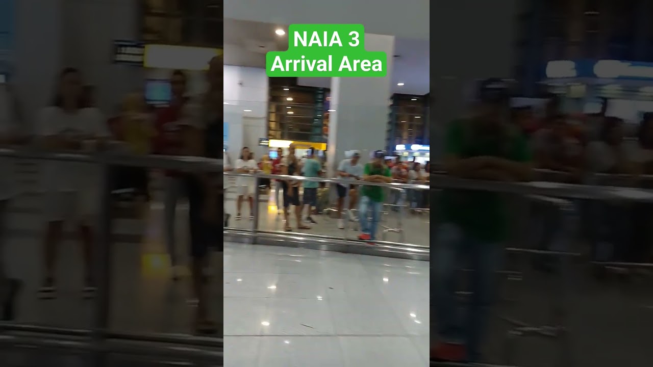 NAIA 3 ARRIVAL AREA #pasaycity #naia #arrival #passenger #plane #cebupacificair #safely #landed