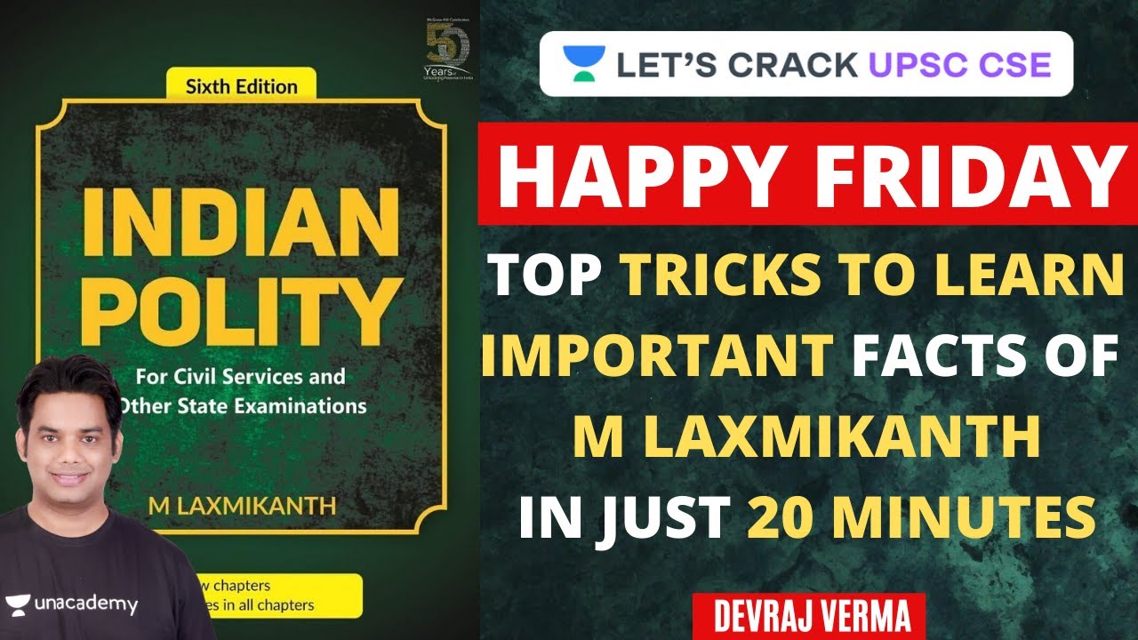 L1: Top Tricks to Learn Important Facts of  M Laxmikanth In just 20 minutes | Happy Friday