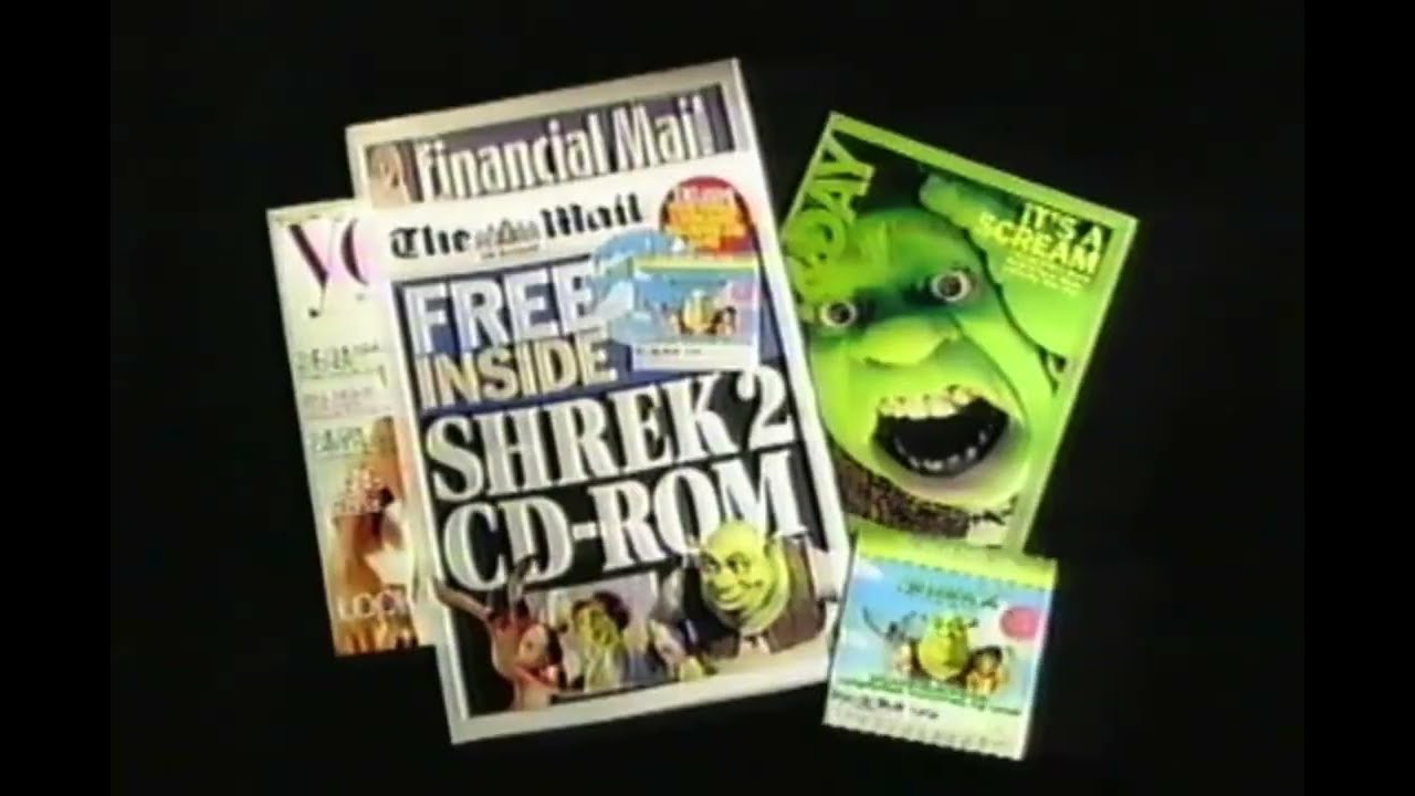 Mail On Sunday Shrek 2 TV Advert