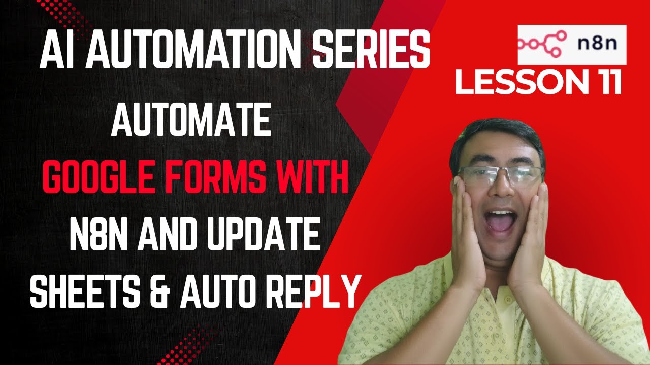 Automate Google Forms with n8n: Trigger Webhooks, Send Welcome Emails, and Update Sheets