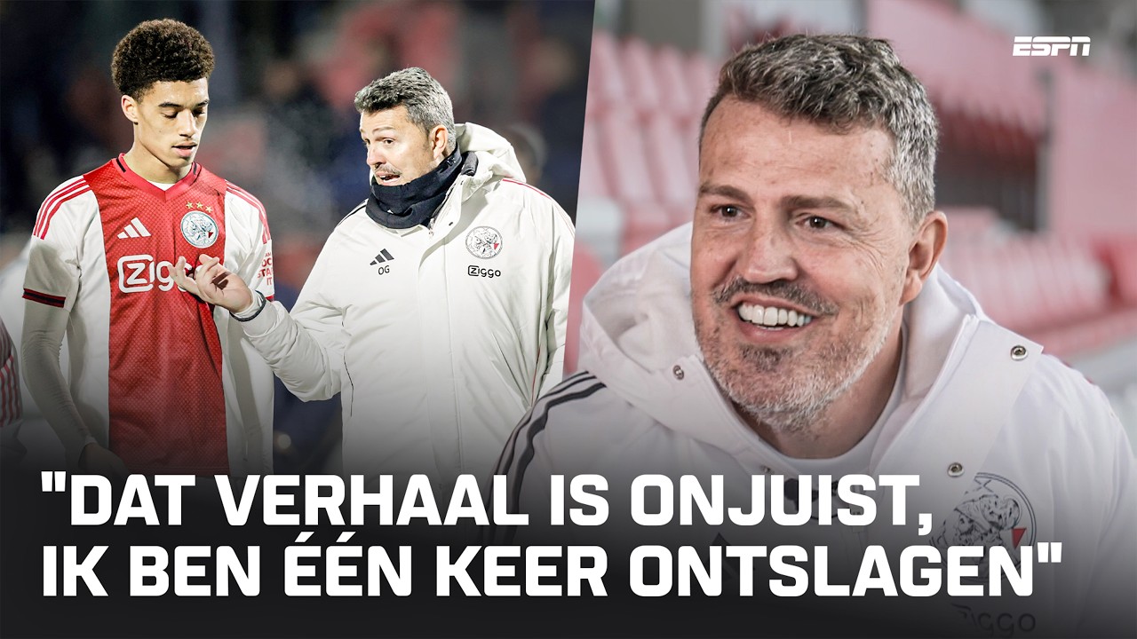 ÓSCAR GARCÍA legt focus op MENTALITEIT VERANDEREN bij Ajax 🧠🗣️ | Interview