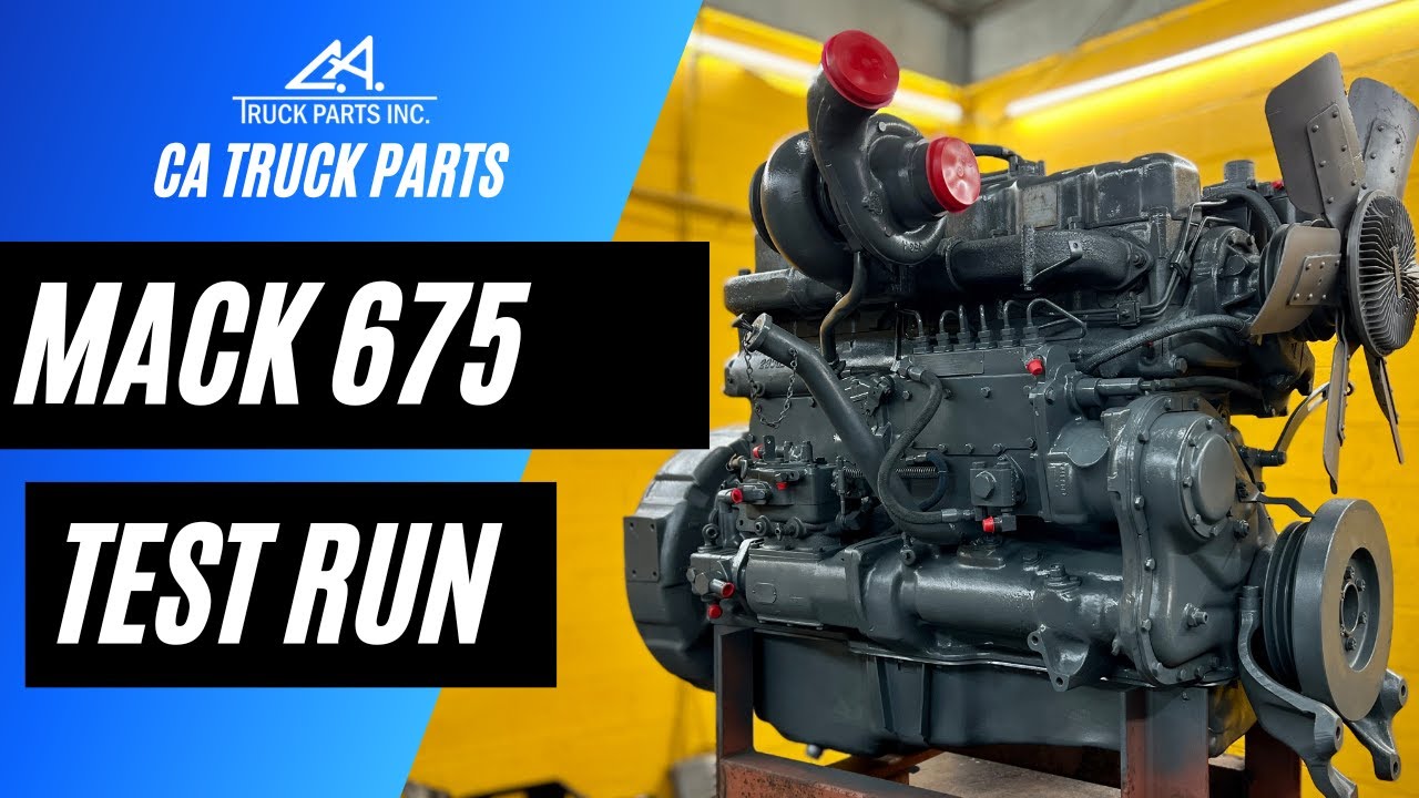 Mack 675 Diesel Engine For Sale, 235HP, 2 Valve | CA TRUCK PARTS, INC.
