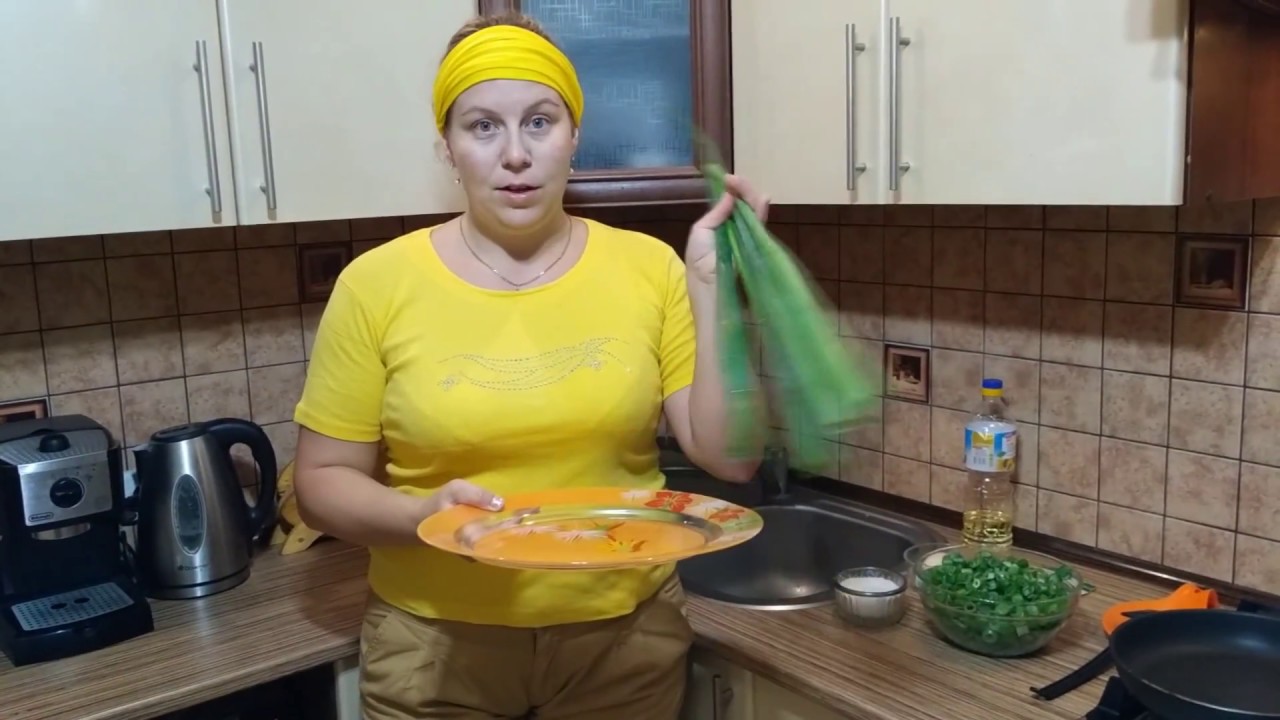 Жареные луковые стрелки. Очень вкусно!!!