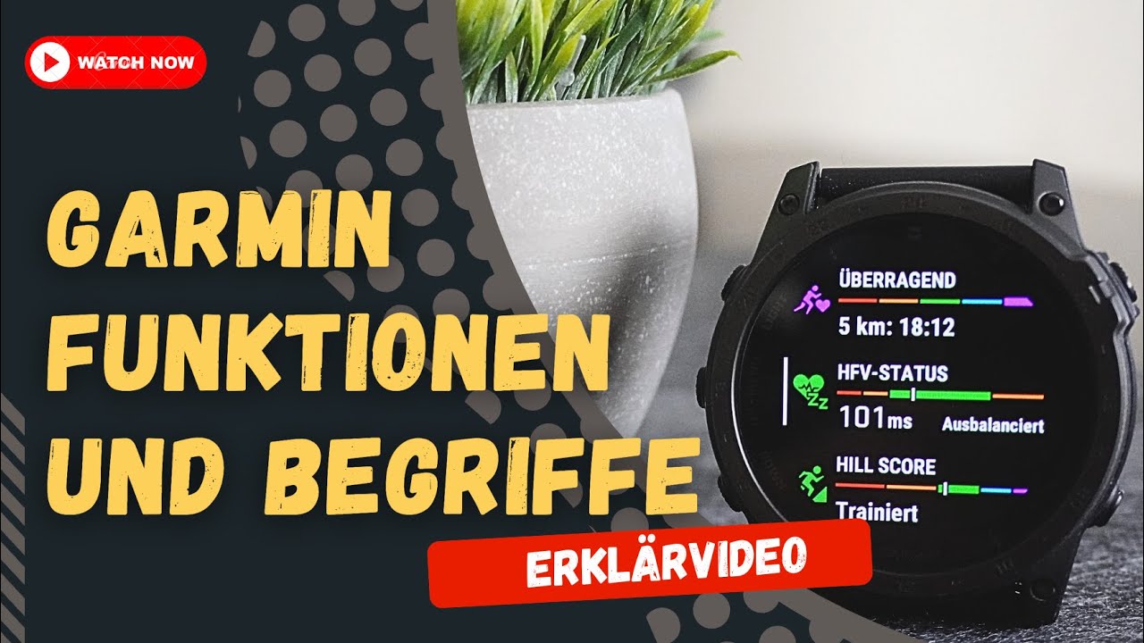 Werde zum Garmin Profi: Funktionen und Begriffe erklärt