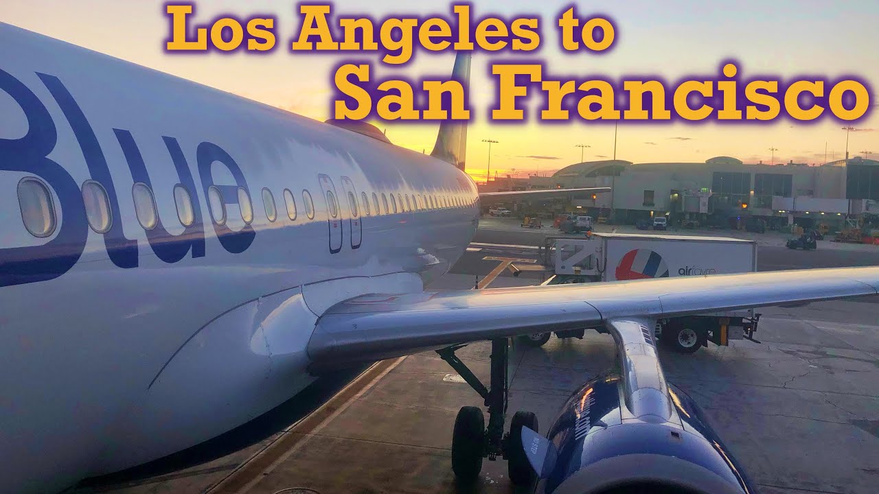 Full Flight: JetBlue A320 Los Angeles to San Francisco (LAX-SFO)